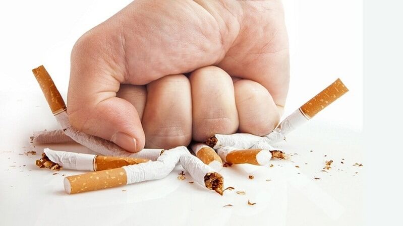 parar de fumar e consequências para o corpo