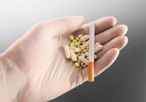 pílulas para fumar